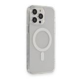 BSSM iPhone 13 Pro Max Matte Şeffaf Magneticsafe Şeffaf Kılıf