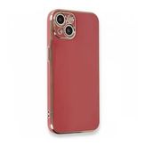 BSSM iPhone 13 Volet Silikon Kırmızı Kılıf