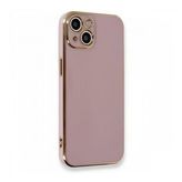 BSSM iPhone 13 Volet Silikon Mor Kılıf