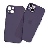 BSSM iPhone 14 Plus Puma Silikon Koyu Mor Kılıf