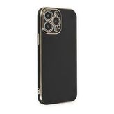 BSSM iPhone 14 Pro Max Volet Silikon Siyah Renkli Kılıf