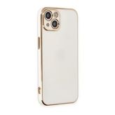BSSM iPhone 14 Volet Silikon Beyaz Kılıf