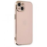 BSSM iPhone 14 Volet Silikon Pembe Kılıf