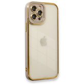 BSSM Liva Lens Silikon - Lila iPhone 12 Pro Max Kılıf