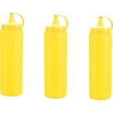 BSSM Mayonezz Sos Şişesi - 1000ML Dev Boyy Saarı 3 Adet