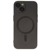 BSSM Moshi Lens Magneticsafe Silikon - Siyah iPhone 13 Kılıf