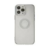 BSSM Santa Lens Silikon - Şeffaf iPhone 13 Pro Max Kılıf