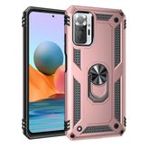 BSSM Sofya Yüzüklü Silikon Kapak - Rose Xiaomi Redmi Note 10 Pro Kılıf