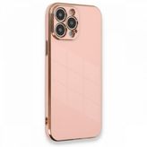 BSSM Volet Silikon - Pembe iPhone 13 Pro Max Kılıf