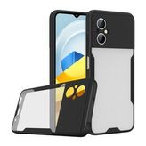 BSSM Xiaomi Poco M5 Platin Siyah Silikon Kılıf