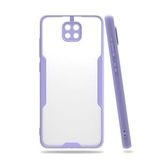 BSSM Xiaomi Redmi Note 9 Platin Silikon Lila Kılıf