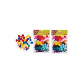 BU-BU PONPON 2CM 50'Lİ KARMA