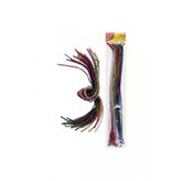 Bu-Bu Şönil Simli 50 Cm 7 Renk 25 Li Paket Simli Şonil