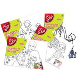 Bu-Bu TU0001 25x35 Desenli Tuval