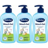 Bübchen Wasch Gel Bebek Yıkama Jeli 3 x 400 ml
