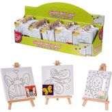 Bubu 11X11 cm Şovalyeli Mini Tuval BU00052