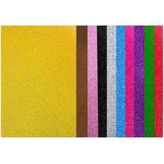 Bubu 50x70 cm 10 Renk Simli Yapışkanlı Eva