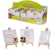 Bubu BU-BU MİNİ ŞÖVALELİ TUVAL SETİ 15X15