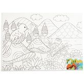 BUBU Desenli Tuval 25X35 Cm.