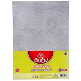BUBU Fon Kartonu Simli 50X70 Gümüş 10 Lu