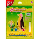 Bubu Penguen 3D Ahşap Puzzle