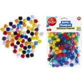 Bubu Simli Ponpon 1 cm 100'lü Paket