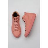 Bueno Pembe Deri Kadın Düz Bot