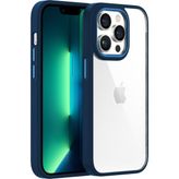 Buff iphone 13 New Air Bumper Mavi Kılıf