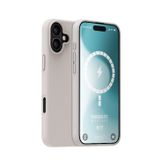 Buff Iphone 16 Magsafe Rubber Fit Silikon Kılıf Gri