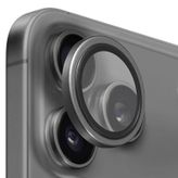 Buff iPhone 17 Pro Max Gri Metal Kamera Lens Koruyucu