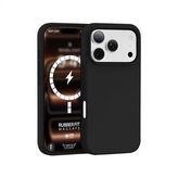 Buff iPhone 18 Pro Max / 17 Pro Max MagSafe Rubber Fit Kılıf - Siyah