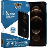 Buff Labs Buff Iphone 12 Pro Max Uyumlu 5D Privacy Ekran Koruyucu