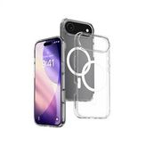 Buff Labs iPhone 17 Air Şeffaf Kılıf Magsafe Air Hybrid Serisi