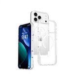 Buff Labs iPhone 17 Pro Max Şeffaf Kılıf Magsafe Air Hybrid Serisi