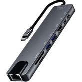 Buff Type C Usb 8 In 1 Hub Çoklayıcı Adaptörü