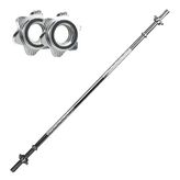 Buffer Düz Bar 120 cm Krom Halter Ağırlık Barı
