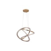 Buğu Led Avize, Gold, 50 Cm