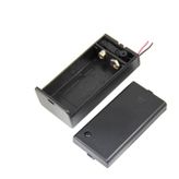 Buharaelektronik-9Volt Pil Kutusu Kapaklı Switchli