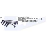 BUJİ KABLOSU TK.FORD FOCUS MONDEO (KLİPSLİ OLACAK)