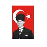 Buket Atatürklü Bayrak 70X105