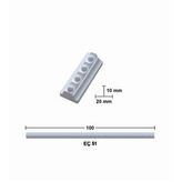 Bükülebilir Esnek Çıta 100cm EÇ-51