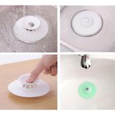 Bükülebilir Lavabo ve Küvet Tıkacı Süzgeç