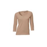 Bulalgiy BULALGİY Kadın Camel Basic Tişört - BGA036571