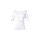 Bulalgiy Kadın Beyaz Basic Tişört - BGA782157