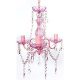 Bun Design Pembe 3 Kollu Avize