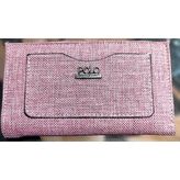 Bundle Island Kadın Cüzdan Kumaş Kaplama - Pembe