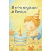 Buon primo compleanno, Damiano!: Versione mini