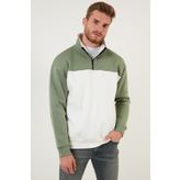 Buratti 59053431 Ekru Erkek Sweatshirt