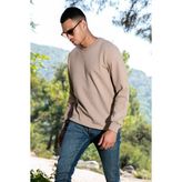 Buratti 5905453 Vizon Erkek Sweatshirt