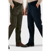 Buratti Normal Bel Regular Fit Düz Paça 2'li Paket Kadife Pantolon Erkek Kadife Pantolon 645MERLINS2 - Haki - Lacivert - 56